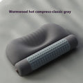 Wormwood Heating Cervical Pillow | Portable Electric Muscle Massager Massage Cushion Classic Grey Tidesmit