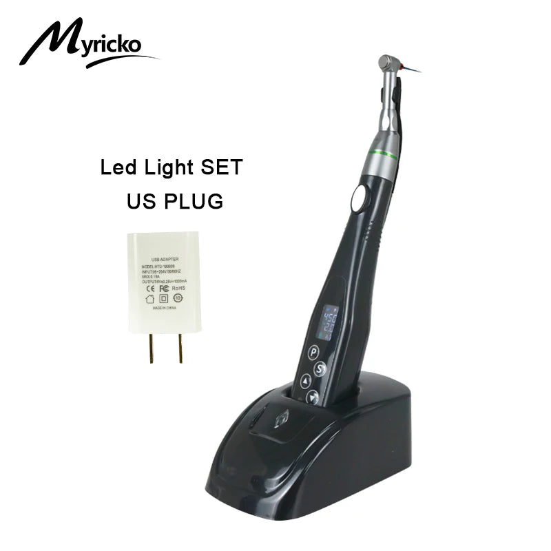 Wireless Dental Endomotor with LED Light | 16:1 Reduction | Tidesmit Body Shaping Massage Equipment Black US Tidesmit
