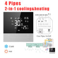 Tuya WiFi Smart Central Air Conditioning Thermostat Switch Smart Life App Remote Voice Control Compatible with Alexa Google Home