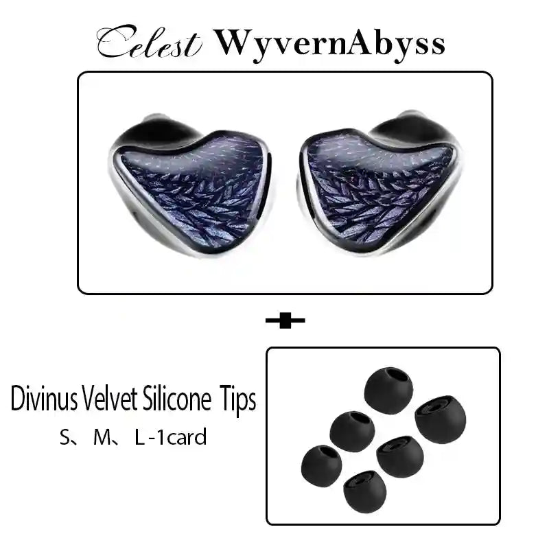 HiFi In-Ear Monitors: 10mm LCP Driver Wired Studio Grade Earphones 3.5mm-1card Tidesmit