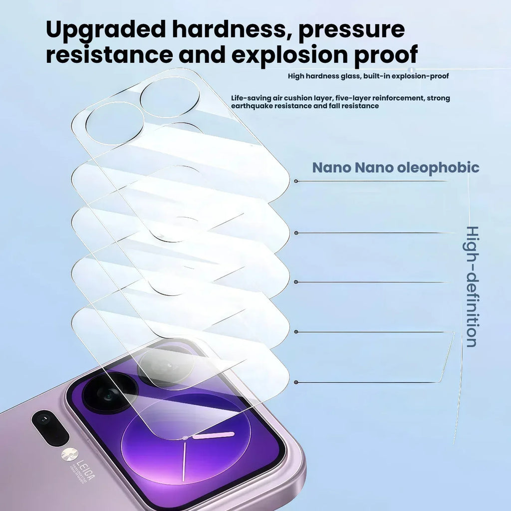 Xiaomi 17 Screen Protector 3-Pack Tempered Glass - 9H Hardness Case-Friendly Tidesmit