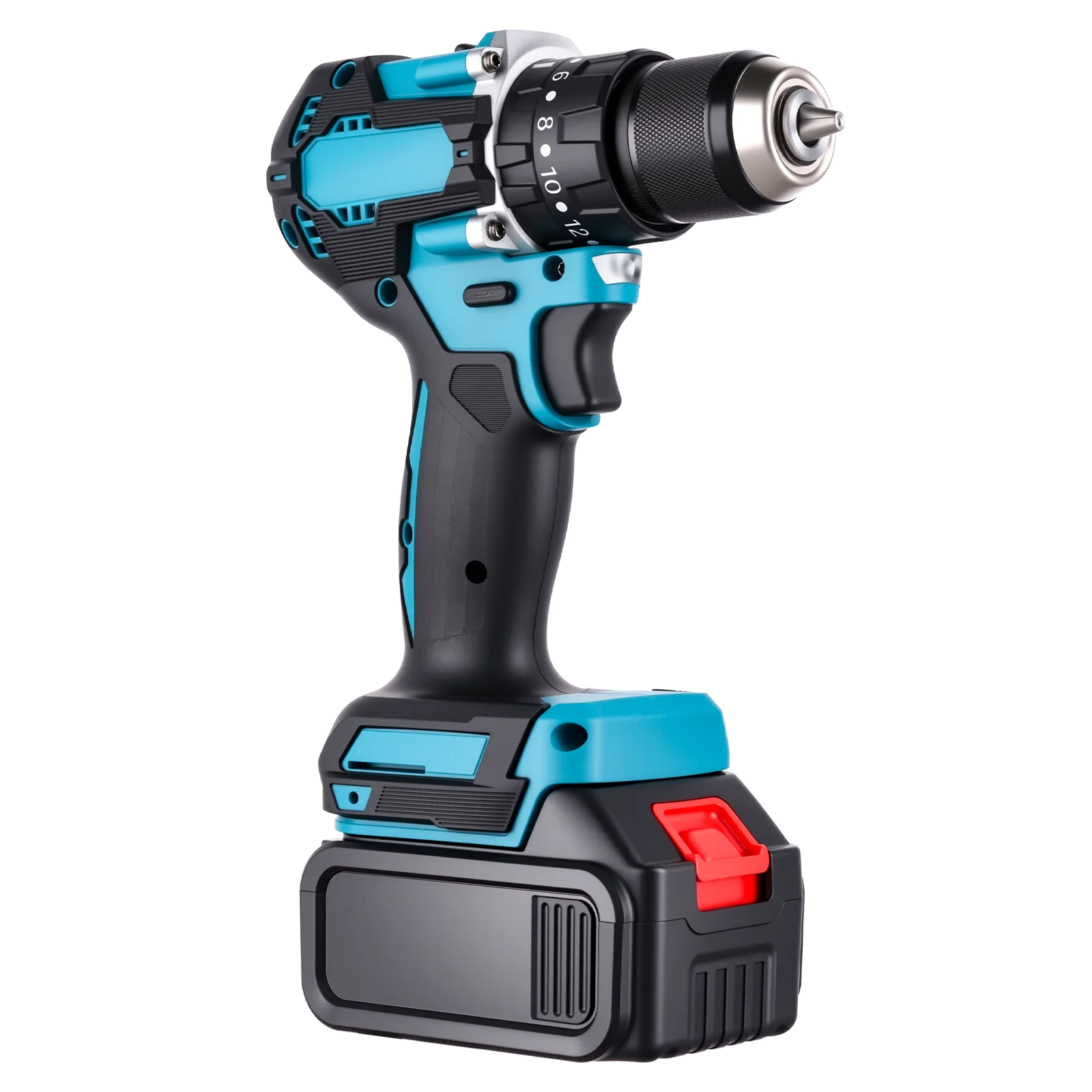 Podofo 21V Cordless Brushless Impact Drill Electric Screwdriver Power Tool with Battery Charger 2 Speed Gearbox 23 Torque Settings LED Light Rechargeable Drill Driver for Wood Metal Plastic DIY Repair