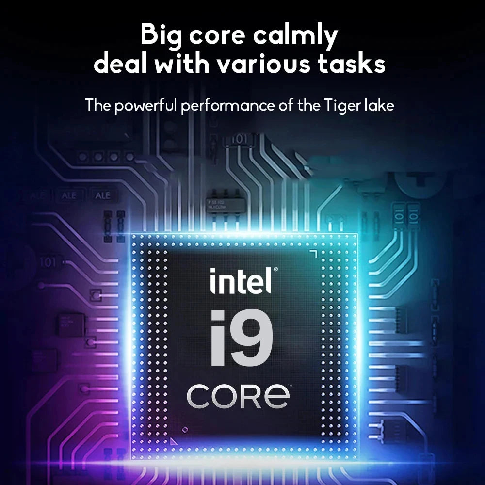 2026 Gaming i9 Laptop Windows 11 14.1"Intel Core i9 10980HK Computer 16GB RAM 1TB 2TB SSD Portable PC 1920*1080 Notebook Office