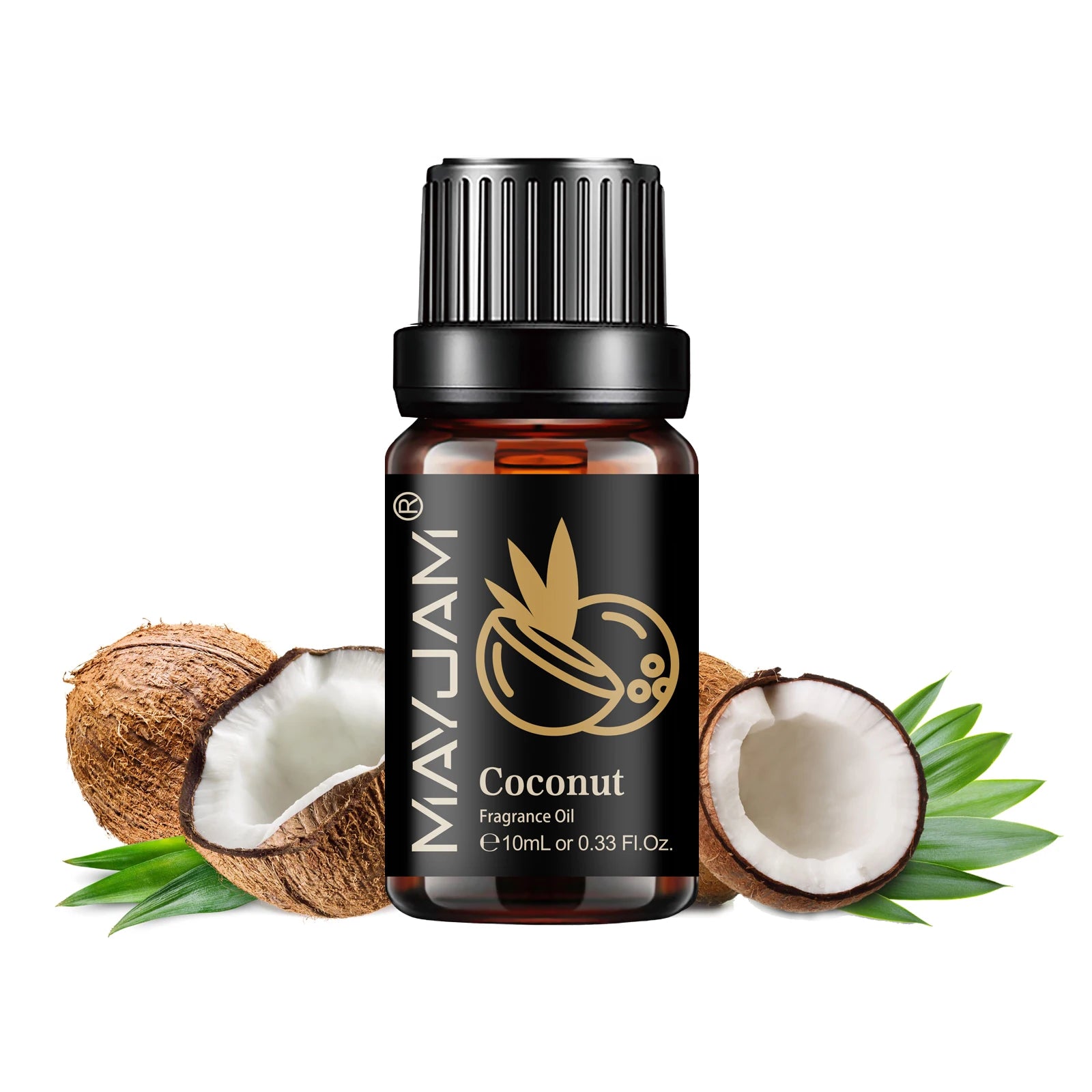 MAYJAM 10ML Fruit Fragrance Oil Strawberry Watermelon Mango Coconut Cherry For Humidifier Candle Soap Making Air Freshener