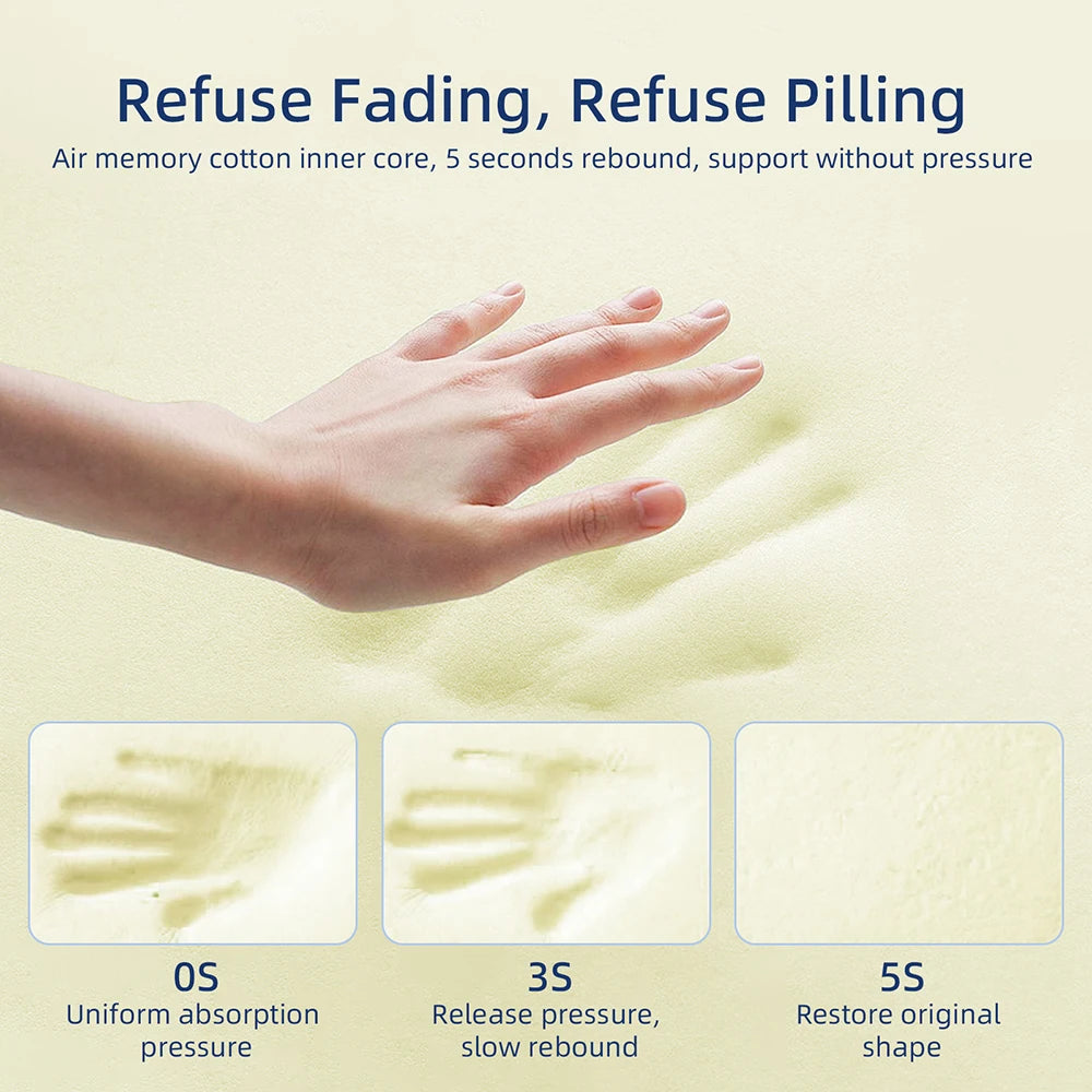 Face Down Pillow for Sleeping: Ergonomic Memory Foam Wellness Support Relaxation Treatment Tidesmit