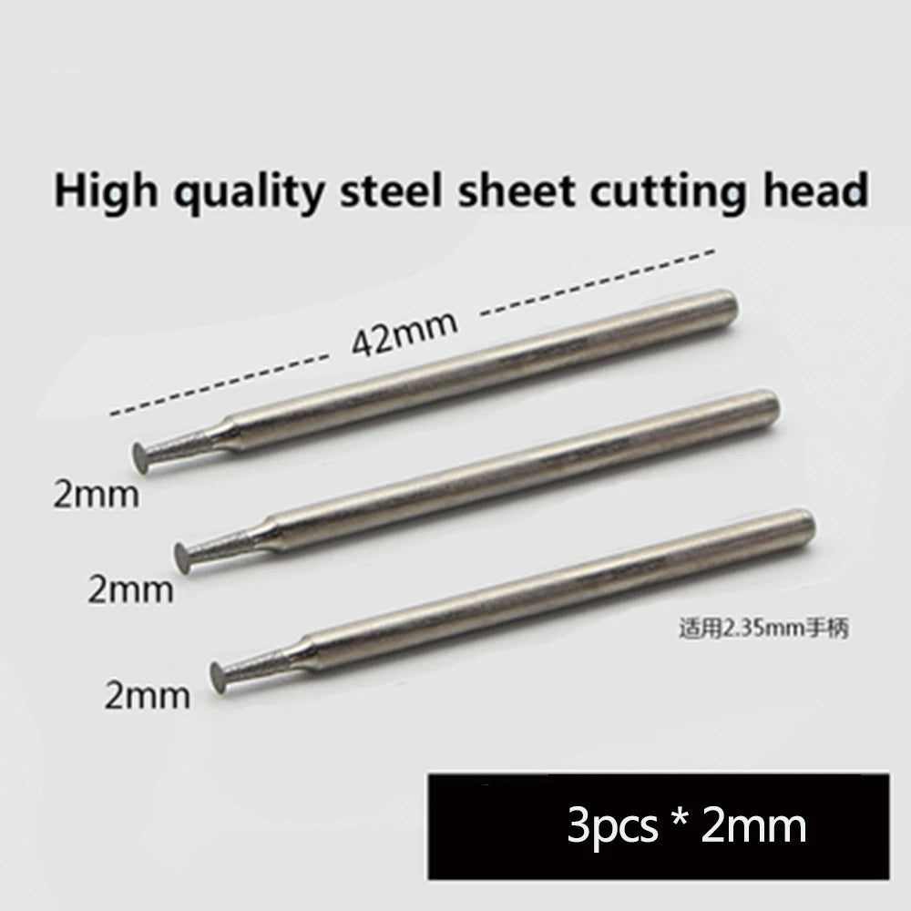 Stell Sheet Polishing Cutting Head for MaAnt D1 2UUL Mechanic Intelligent Grinding Polish Punching Pen Mobile Phone PCB Repair