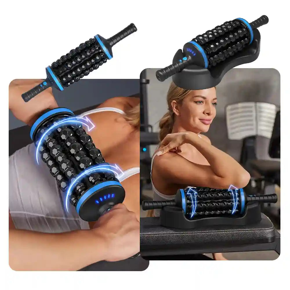 Electric Massage Roller - Deep Tissue Muscle Relief with Heat Therapy Massage Roller Tidesmit