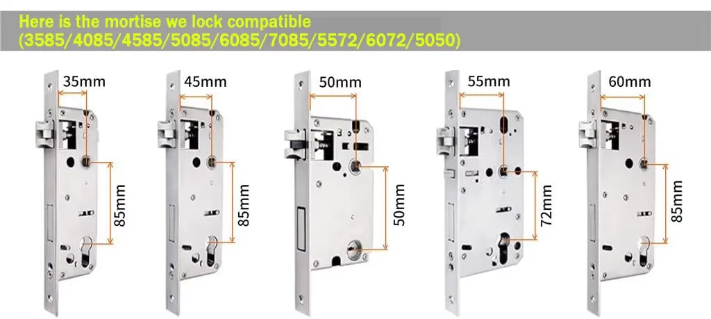 IP65 Waterproof Fingerprint Lock Electronic Door Lock Keyless Entry Door Lock for Front Door Easy Setup and Installation