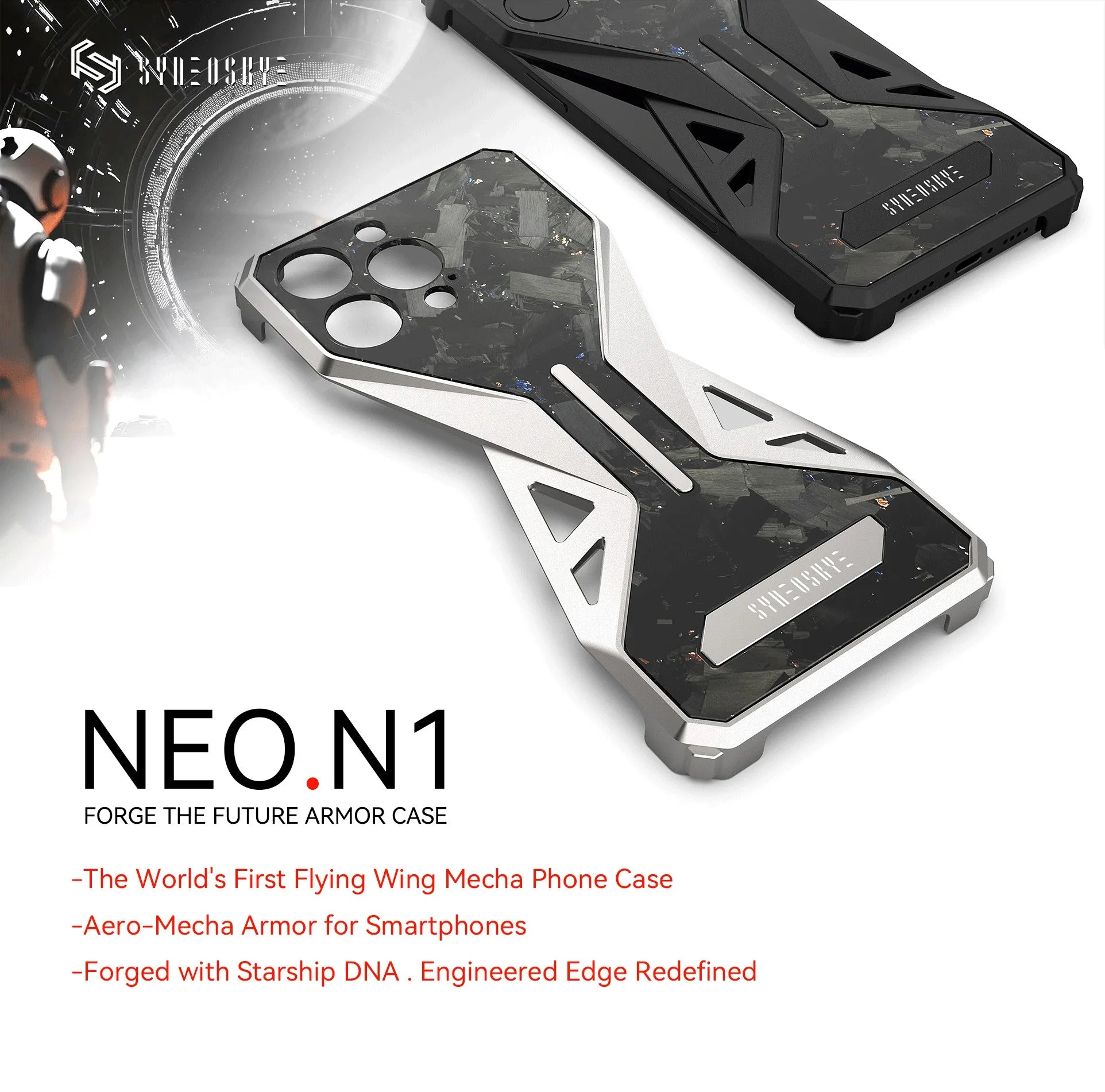 iPhone 16 Pro Max Case - Forged Carbon Fiber Metal Lens Guard Tidesmit
