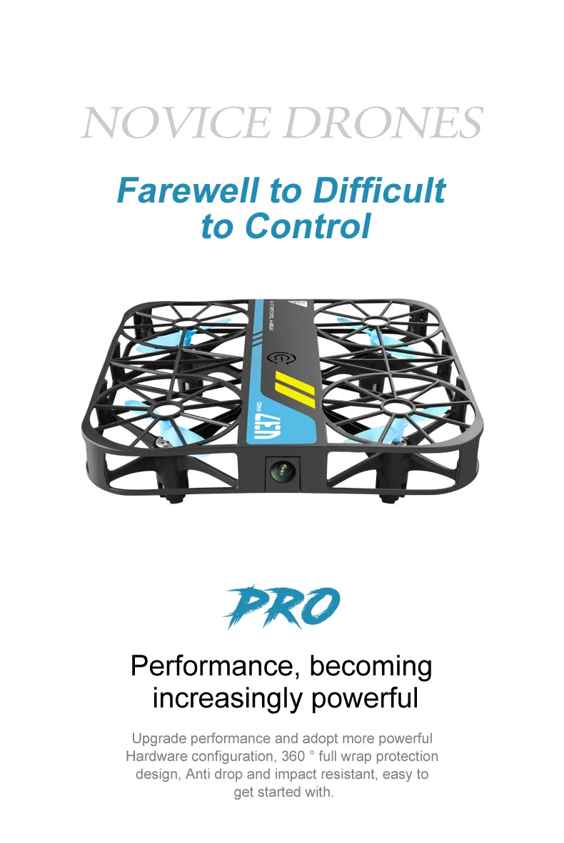 8K Camera Drone V37 - Foldable Quadcopter for Beginners by Tidesmit Tidesmit