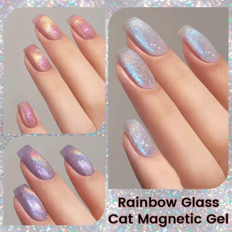 9D Cat Eye Gel Polish Magnetic UV LED Varnish for Professional Manicure Permanent Makeup Machines Tidesmit