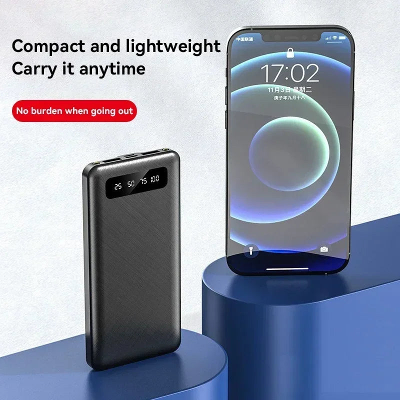 Tidesmit 200000mAh Portable Power Bank - 120W Fast Charging PD Battery Tidesmit