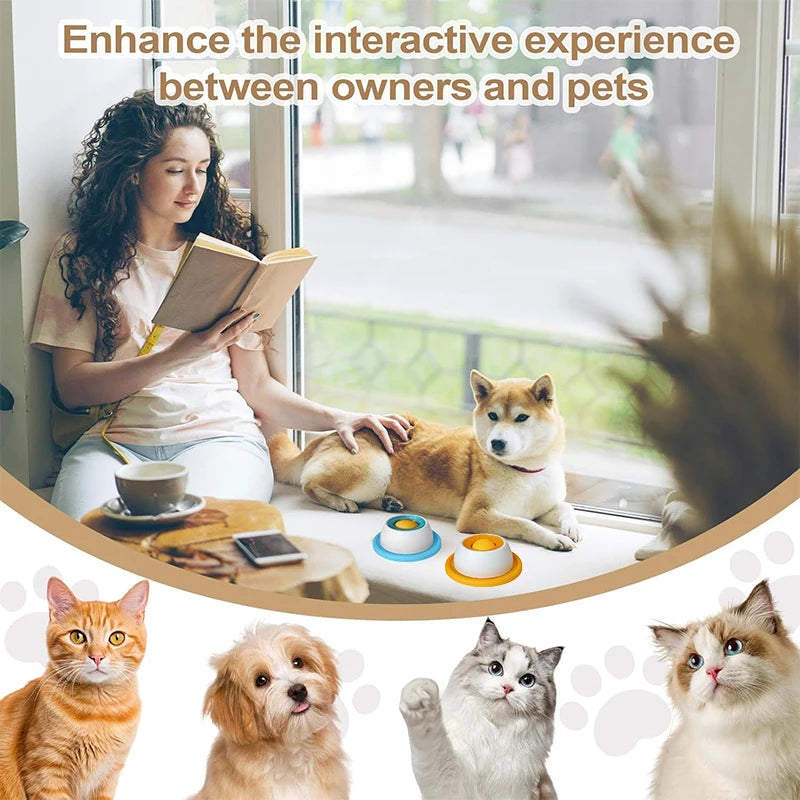 Interactive dog and cat lick mat slow feeder for dental health, mental enrichment, and stress relief with non-slip base.