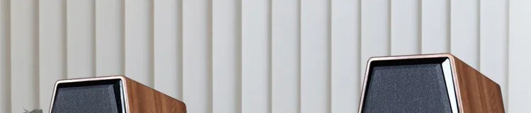 6.5 Inch Passive Hifi Bookshelf Speaker Home Audiophile Two Way Wooden Monitor Speaker Stereo 100w Output Power 4 Ohm Impedance
