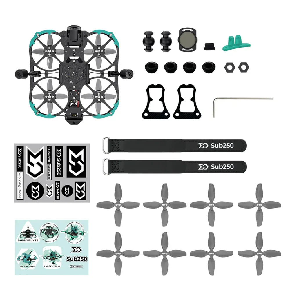 2 Inch CineWhoop FPV Drone | O4 Digital System | 4S Brushless Tidesmit