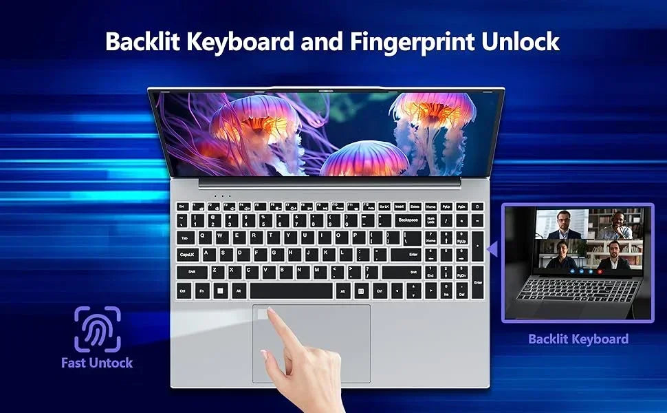 15.6"  Portable Laptop Intel Core i9 10980HK  Windows 11 32GB 1TB 2TB Computer PC 1920*1080 HD Gamer office Notebook