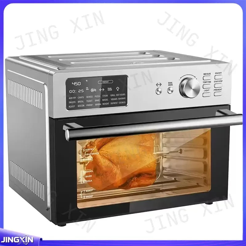 2026 Hot Sale 30L Electric Digital Air Fryer Oven with Rotisserie Healthy Kitchen Household Appliance