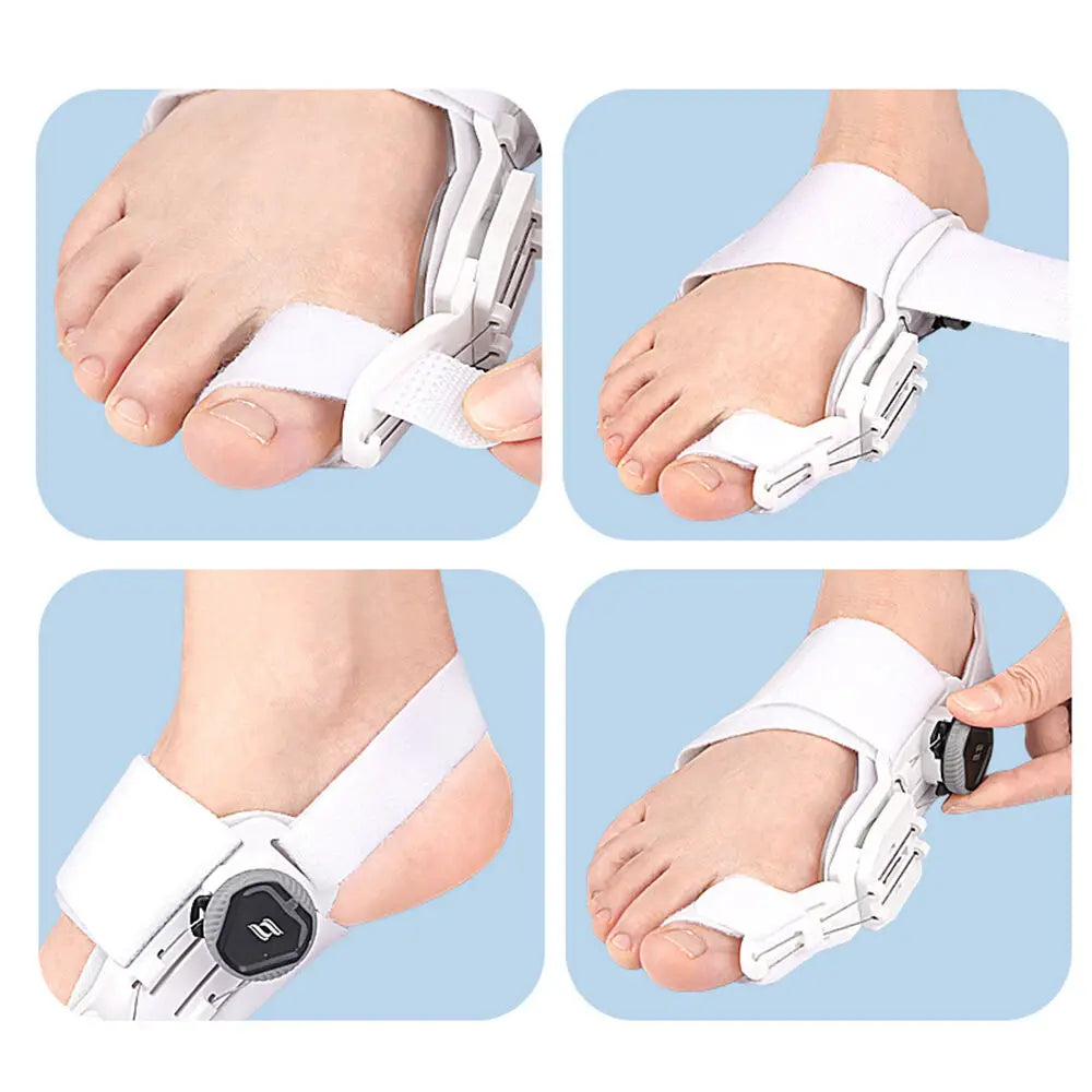 Bunion Corrector Adjustable Toe Straightener for Foot Pain Relief Relaxation Treatment Tidesmit