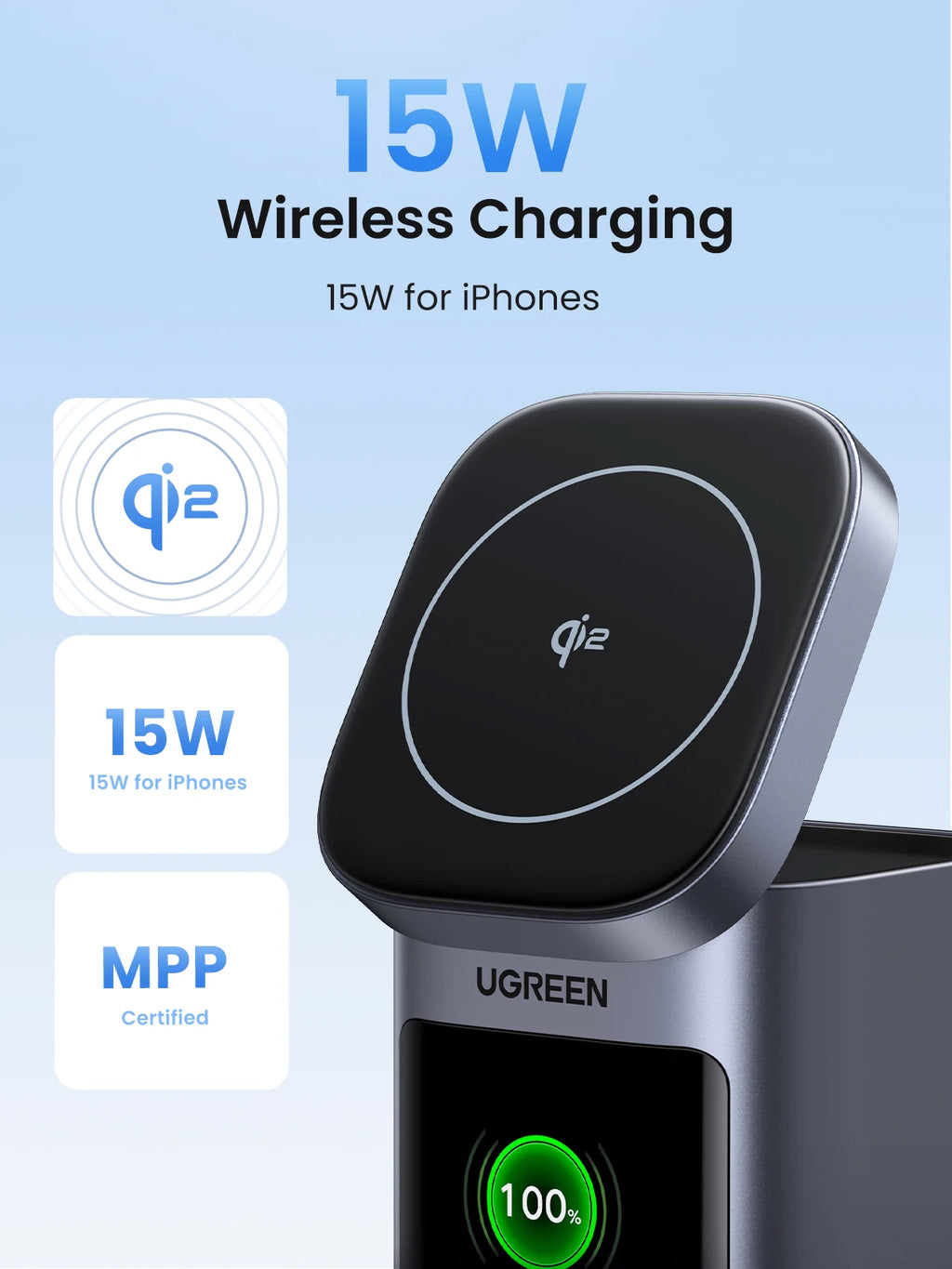145W Fast Charging Power Bank 20000mAh Magnetic Wireless Battery Tidesmit