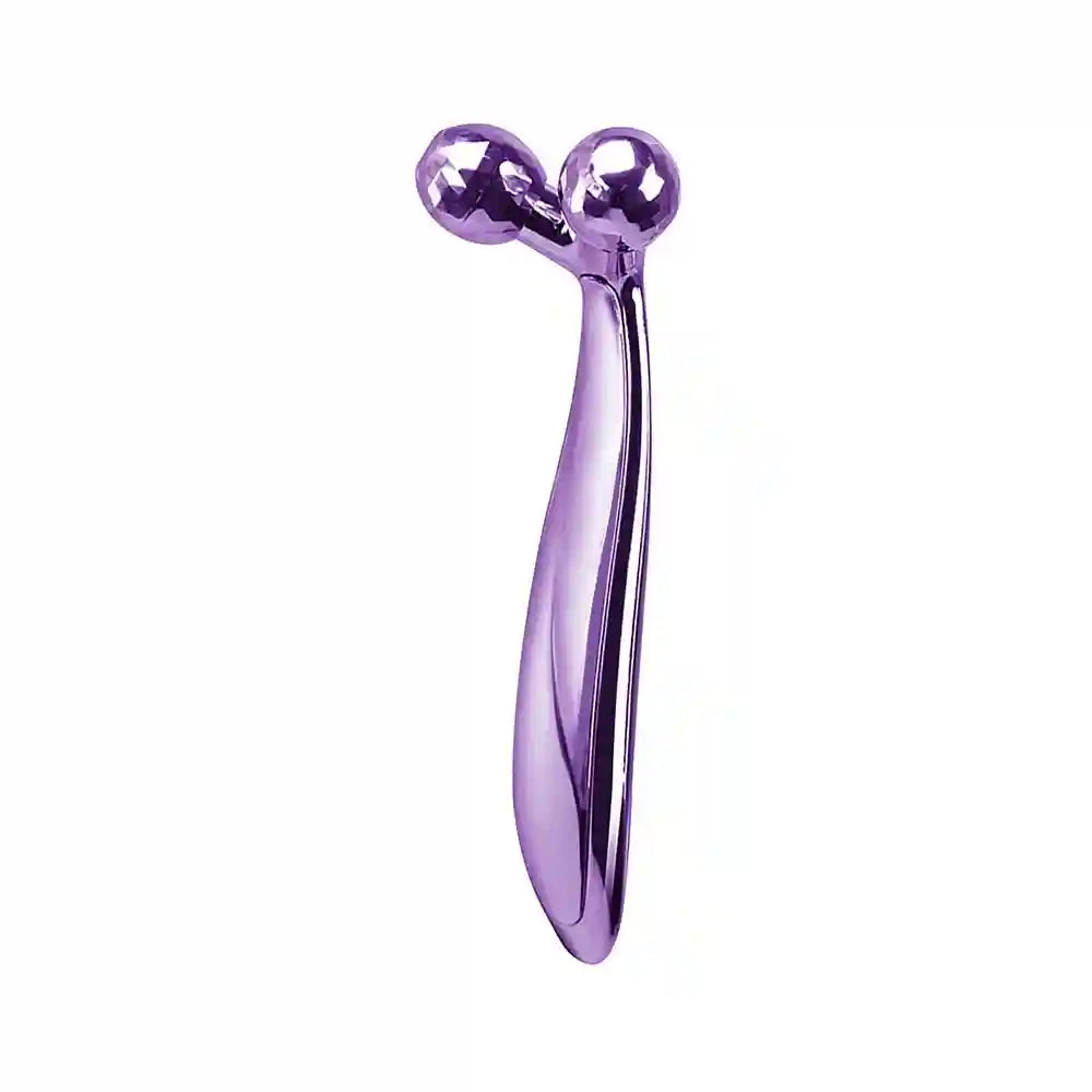 3D Face Roller Massager for Skin Lifting, Tightening, and Contouring Massage Roller Purple Roller Tidesmit