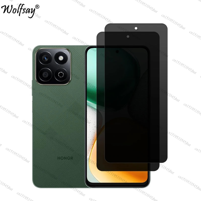 Privacy Screen Protector For Honor X7c 5G Anti-Spy Tempered Glass For Honor X7c 5G Camera Lens Film Glass For Honor X7c 5G Glass AE 2 Front Glass Tidesmit