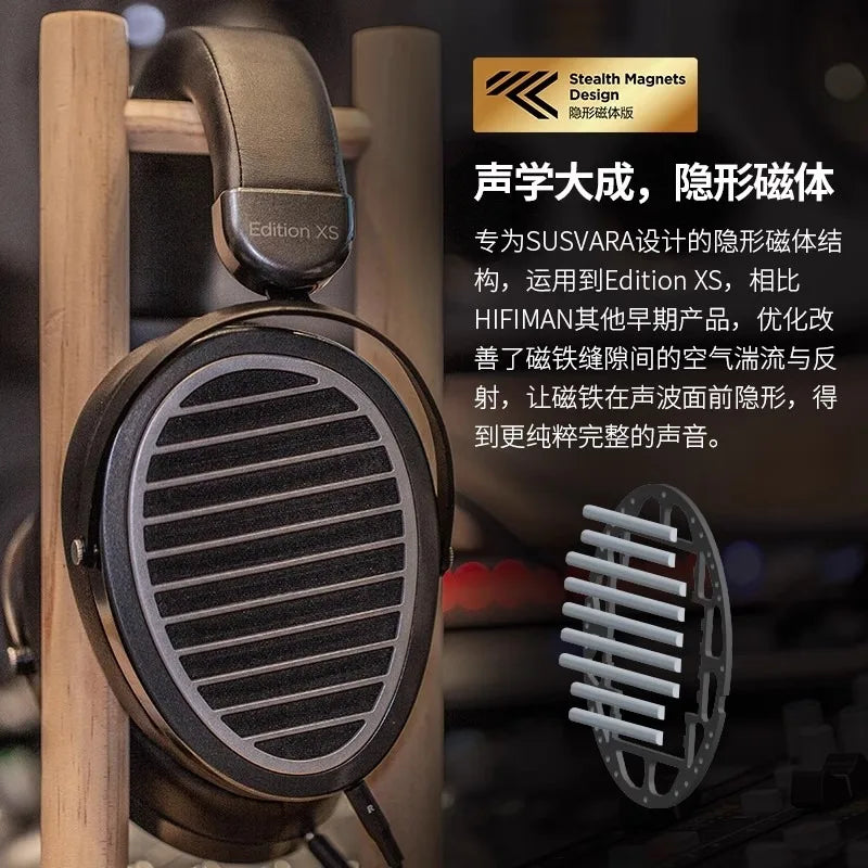 Hifiman Edition XS Open-Back Planar Magnetic Headphones - Silver Edition Tidesmit