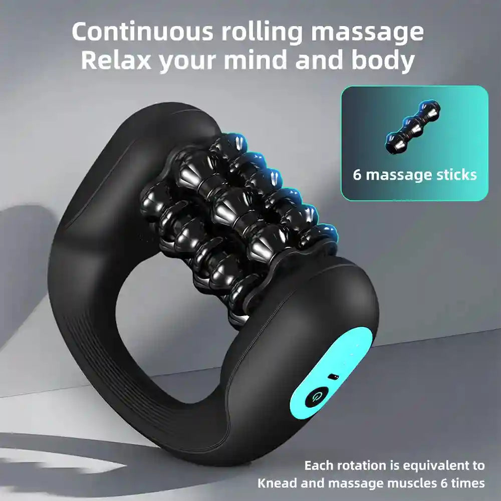 Electric Massager for Muscle Recovery | 3-Speed Portable Tool | Tidesmit Massage Roller Tidesmit