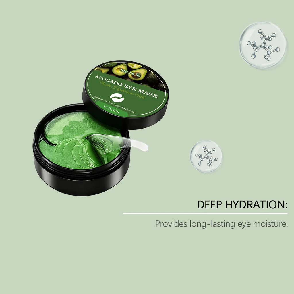 Hyaluronic Acid Eye Mask Anti Dark Circles Remove Eye Bags Improves Dullness Moisturizing Hydrating Eye Patches