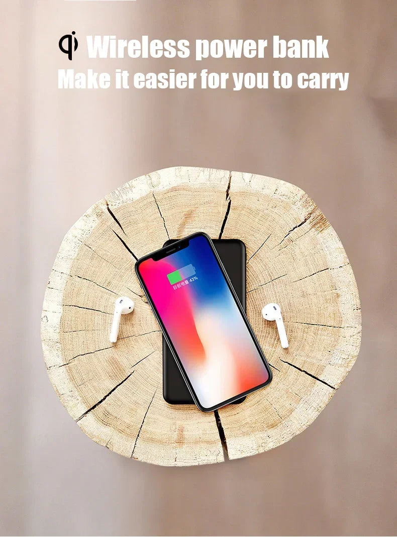 Portable Fast Charging Power Bank - High-Capacity Travel Battery Pack Tidesmit