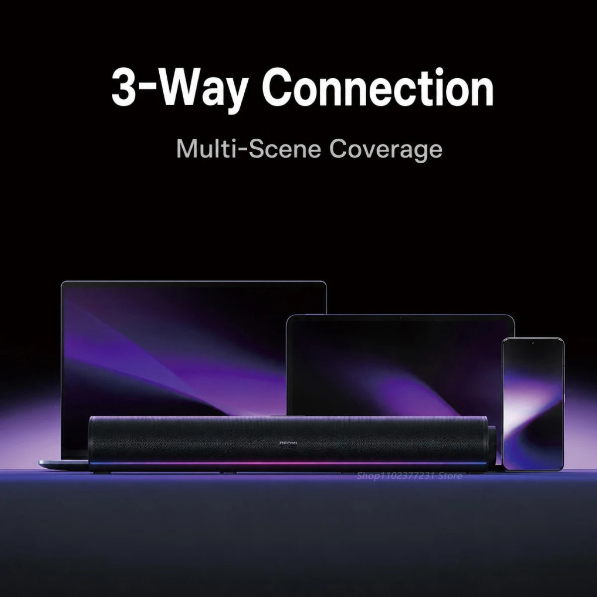 NEW Mijia REDMI Computer Speaker 2 Pro Set Four-Unit Two-Channel Stereo RGB Ambient Light Bluetooth 5.0 Built-in Microphone CN