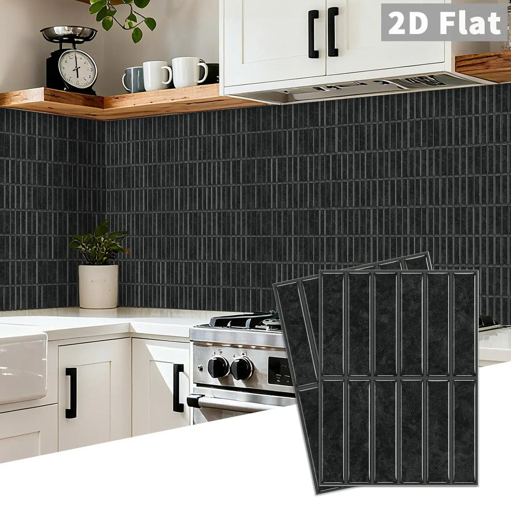 Peel-and-stick self-adhesive tile stickers Self-adhesive tile decals Kitchen and bathroom backsplash decoration Bedroom decor