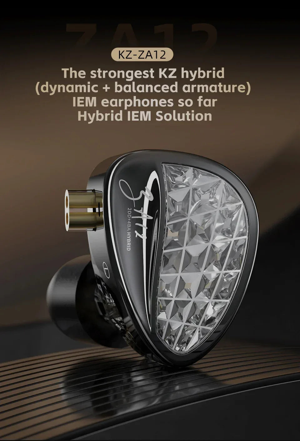 Hybrid IEM Noise Cancelling In-Ear Monitors - Tidesmit Tidesmit