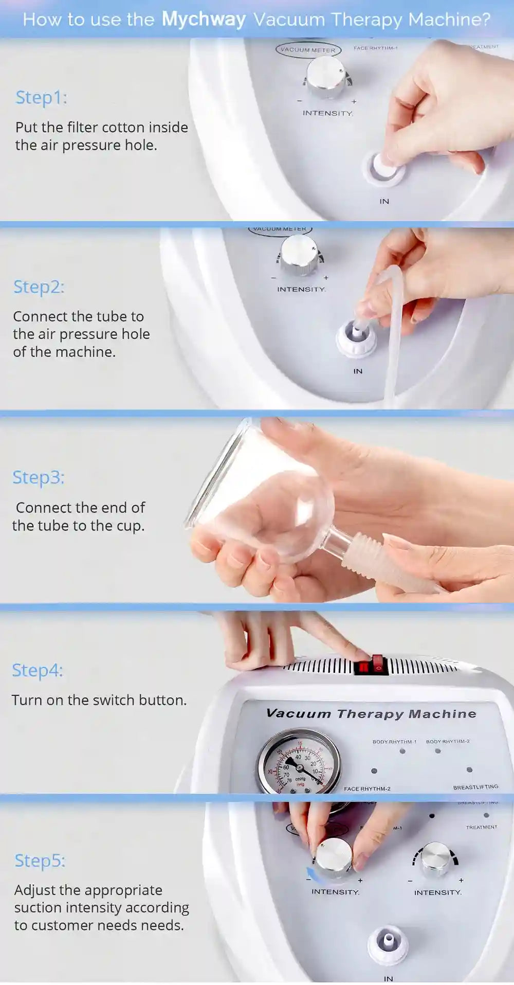 Vacuum Therapy Machine for Body Contouring | Tidesmit Spa System Eye Massage Instrument Tidesmit