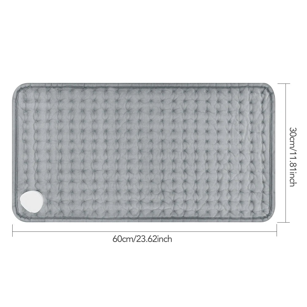 Electric Heating Pad for Back Pain Relief - 9 Heat Settings | Tidesmit Back Massage Instrument Tidesmit