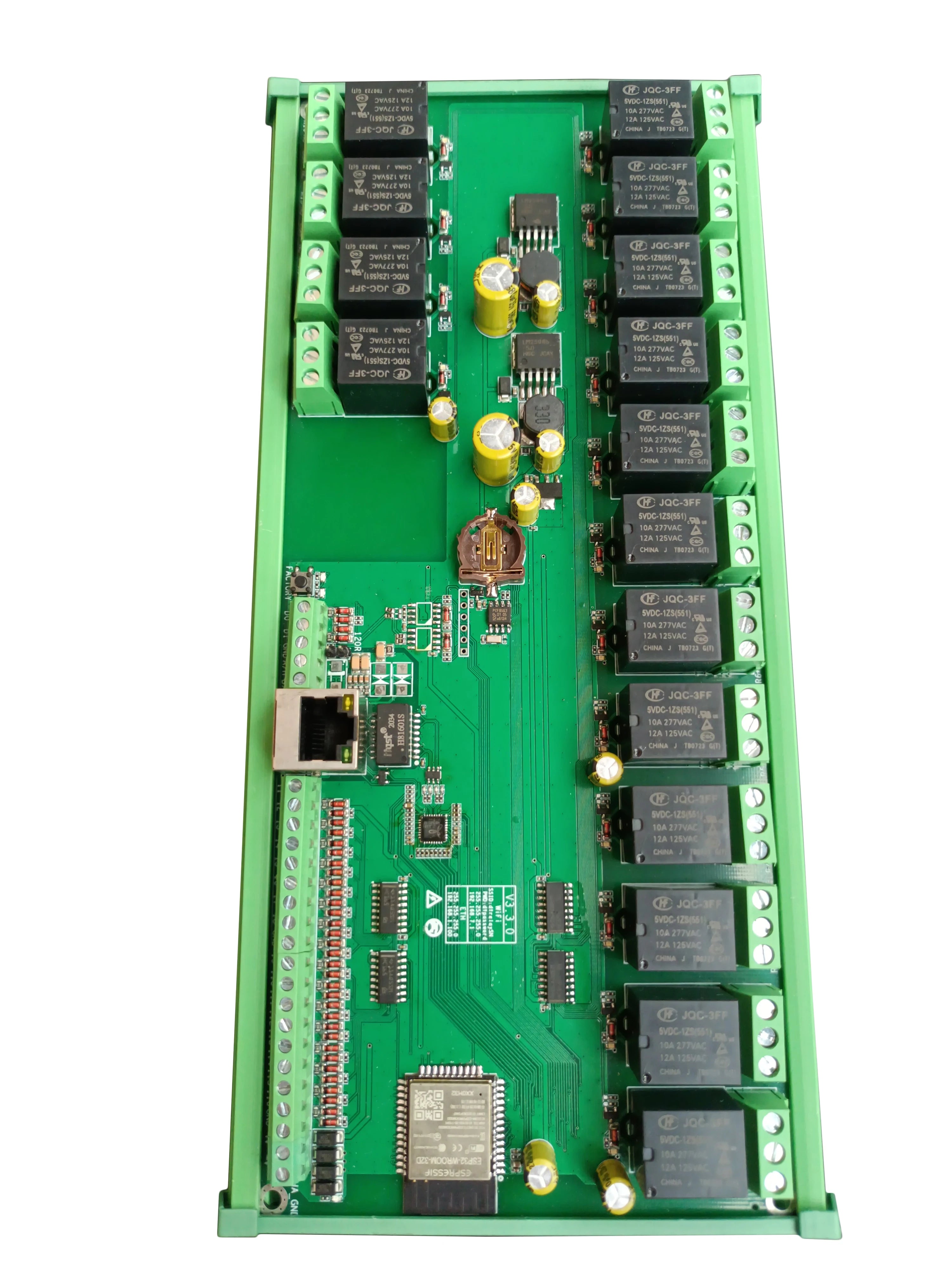 Ethernet Relay Board 32 Channel WiFi MQTT for Home Assistant Automation 16CH ETHWiFi China Mainland Tidesmit