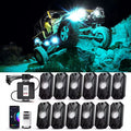 Underglow Rock Lights RGB LED Kit for Truck ATV UTV - Tidesmit EL-XDP-12 Tidesmit
