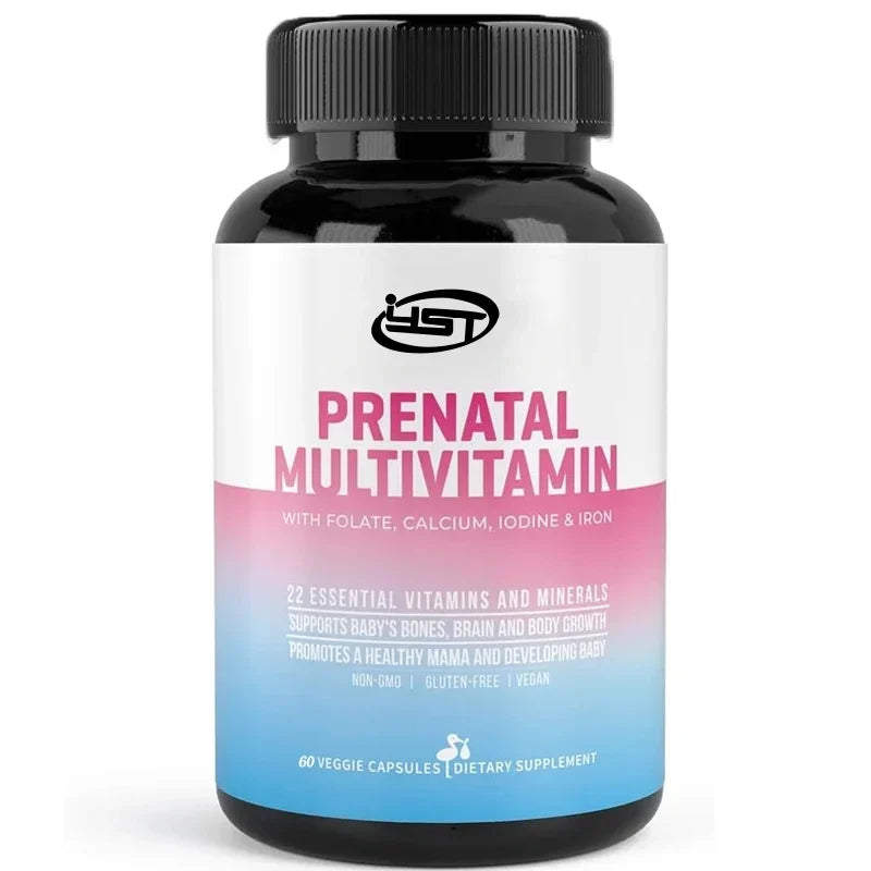 Prenatal Vitamins For Pregnant Women || Non Gmo Containing Iron, Calcium, Vitamin , C, Zinc, And Folate For Pregnant Women