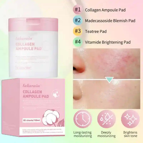 Toner Cotton Pads 80 Sheets - Gentle Skincare for Sensitive Skin Scrubs Treatments Tidesmit
