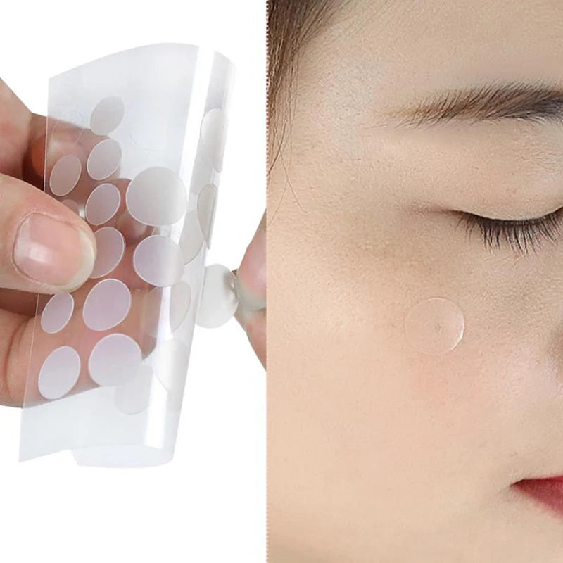 Hot Sale 72Pcs/2Sheets Acne Pimple Patch Clear Gel Invisible Acne Cover Stickers Pimple Remover Beauty Skin Care