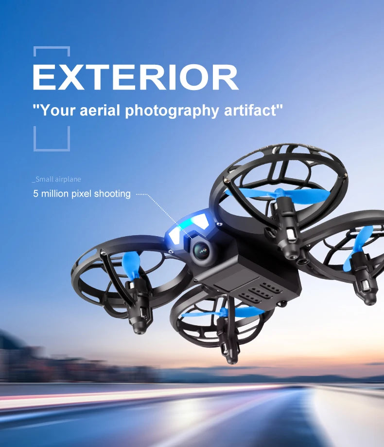 4K Camera Drone - Foldable Beginner Quadcopter with Obstacle Avoidance Tidesmit