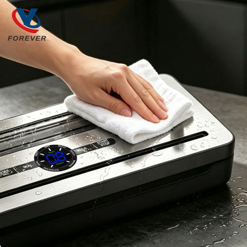 240W Dual‑Pump Vacuum Sealer Machine Automatic Food Sealer Dual Seal External Vacuum For Home Commercial Food Storage