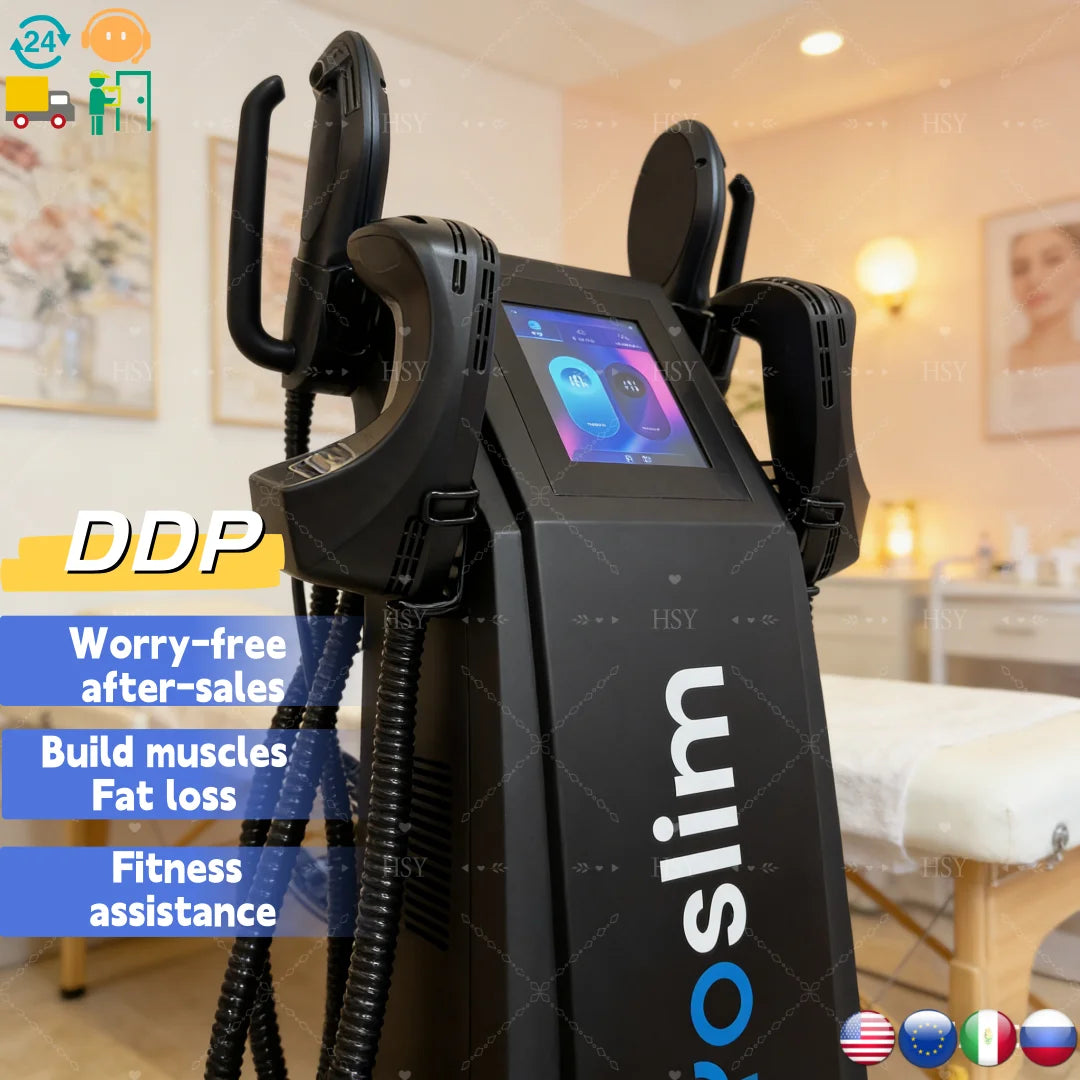 EMS Body Sculpt Machine - Professional Muscle Toning & Fat Reduction Fascia Gun Tidesmit