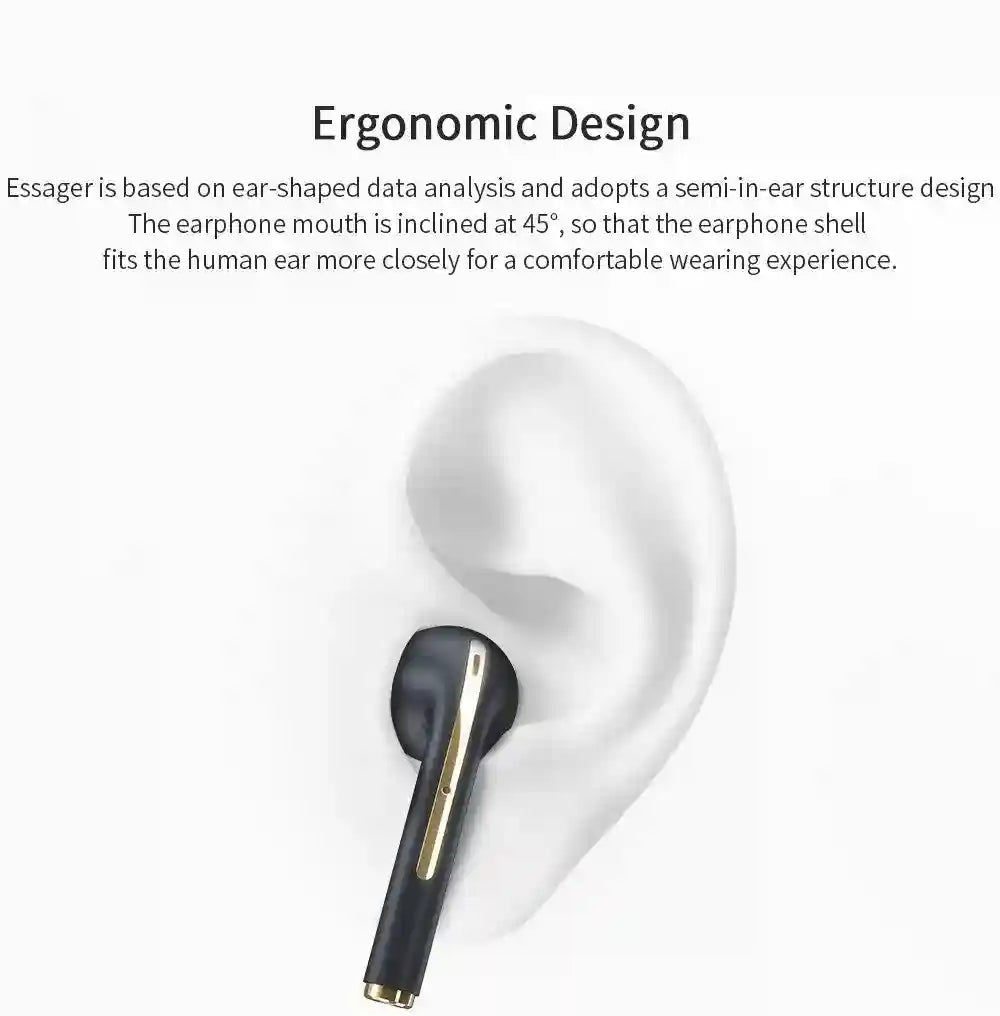 Wireless Headphones with Mic: Waterproof Sport Earbuds by Tidesmit Tidesmit