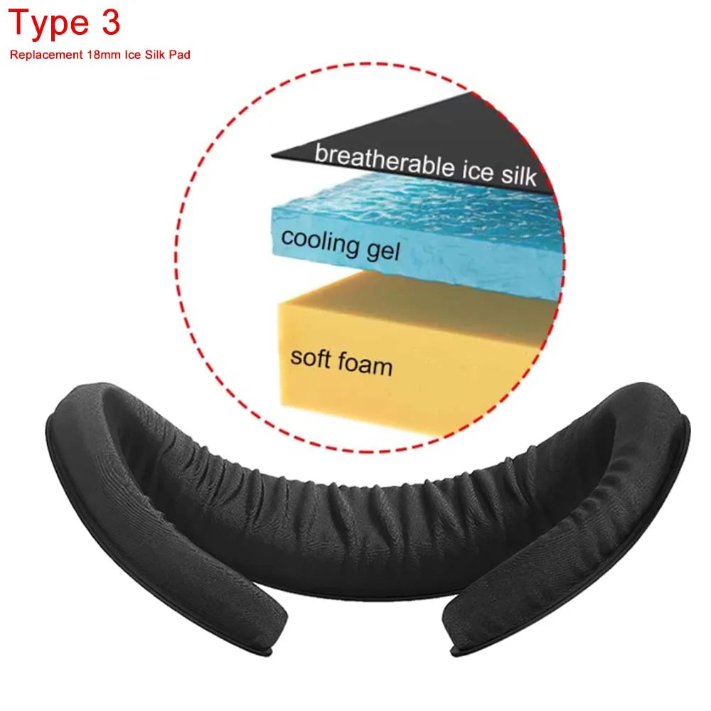 Meta Quest 3 Facial Interface Ice Silk Pad - Breathable VR Accessory Tidesmit