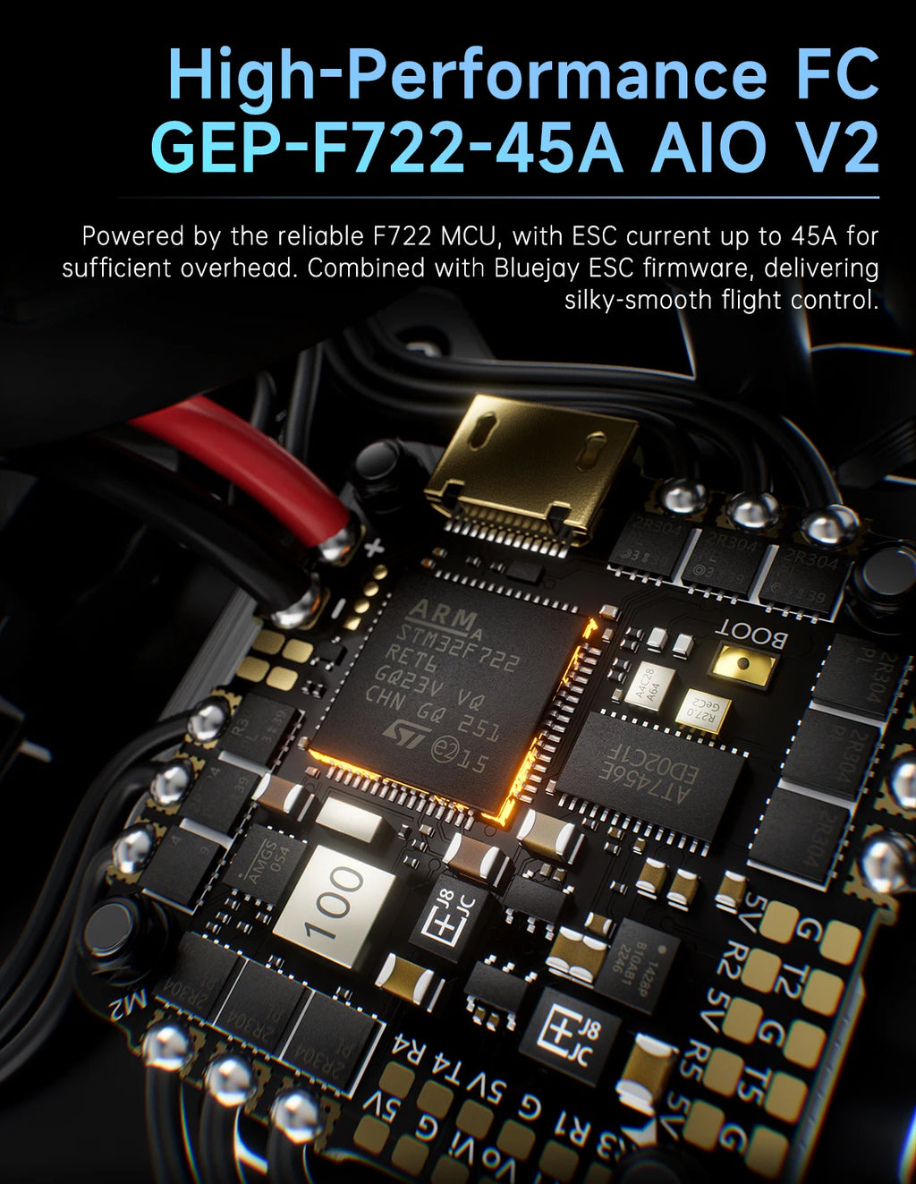 GEPRC Cinelog35 V3 O4 FPV Drone - Professional 3.5 Inch Freestyle RC Tidesmit