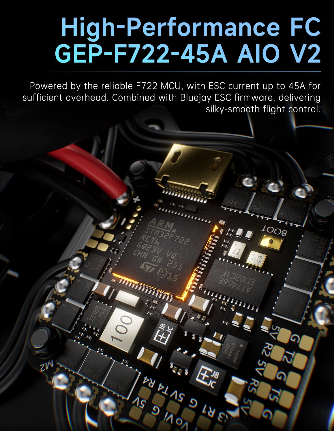 GEPRC Cinelog35 V3 O4 FPV Drone - Professional 3.5 Inch Freestyle RC Tidesmit