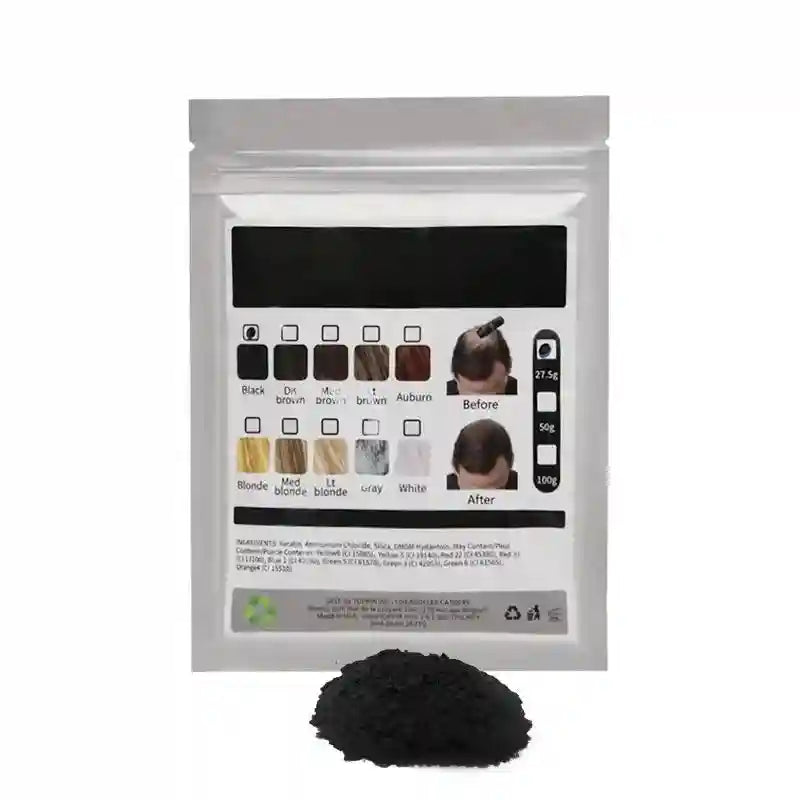 Hair Building Fibers 100g - Instant Keratin Powder for Thicker Hair Lip Care Tidesmit