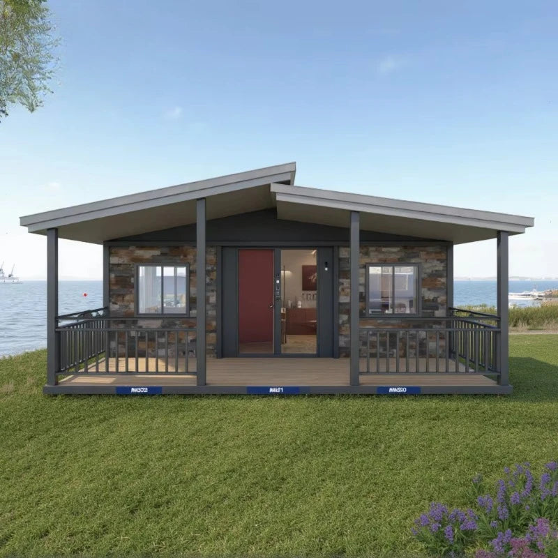 Remote Mobile Homes 20ft 40ft Luxury Modern Prefab 3 Bedroom Portable Container House Granny House Expandable Home