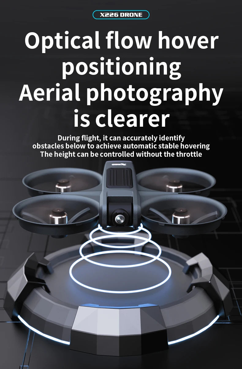 Tidesmit X226 4K Camera Drone with GPS and Obstacle Avoidance Tidesmit