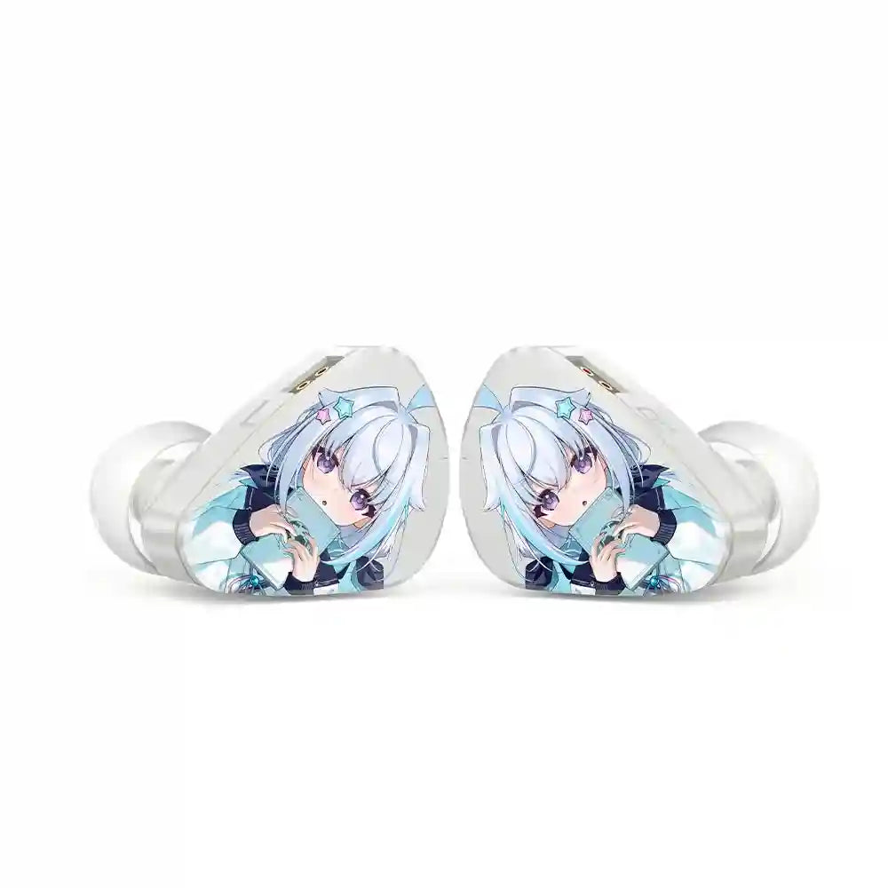 Planar In-Ear Monitors: NOZOMI 3-Unit Interchangeable Nozzle Earbuds NOZOMI-Silver Tidesmit